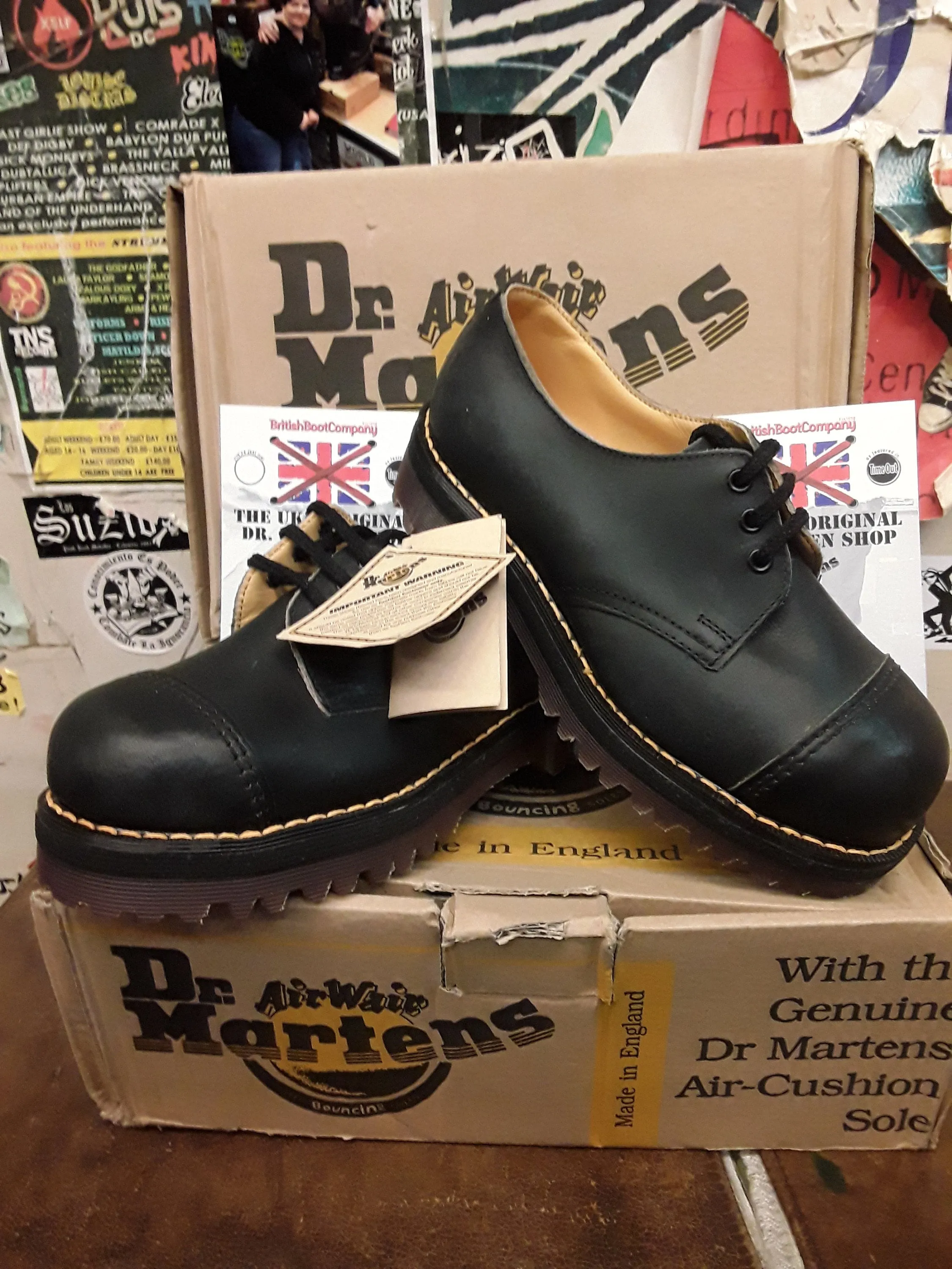 Dr Martens 7610 Ben Sole Made in England Size 4