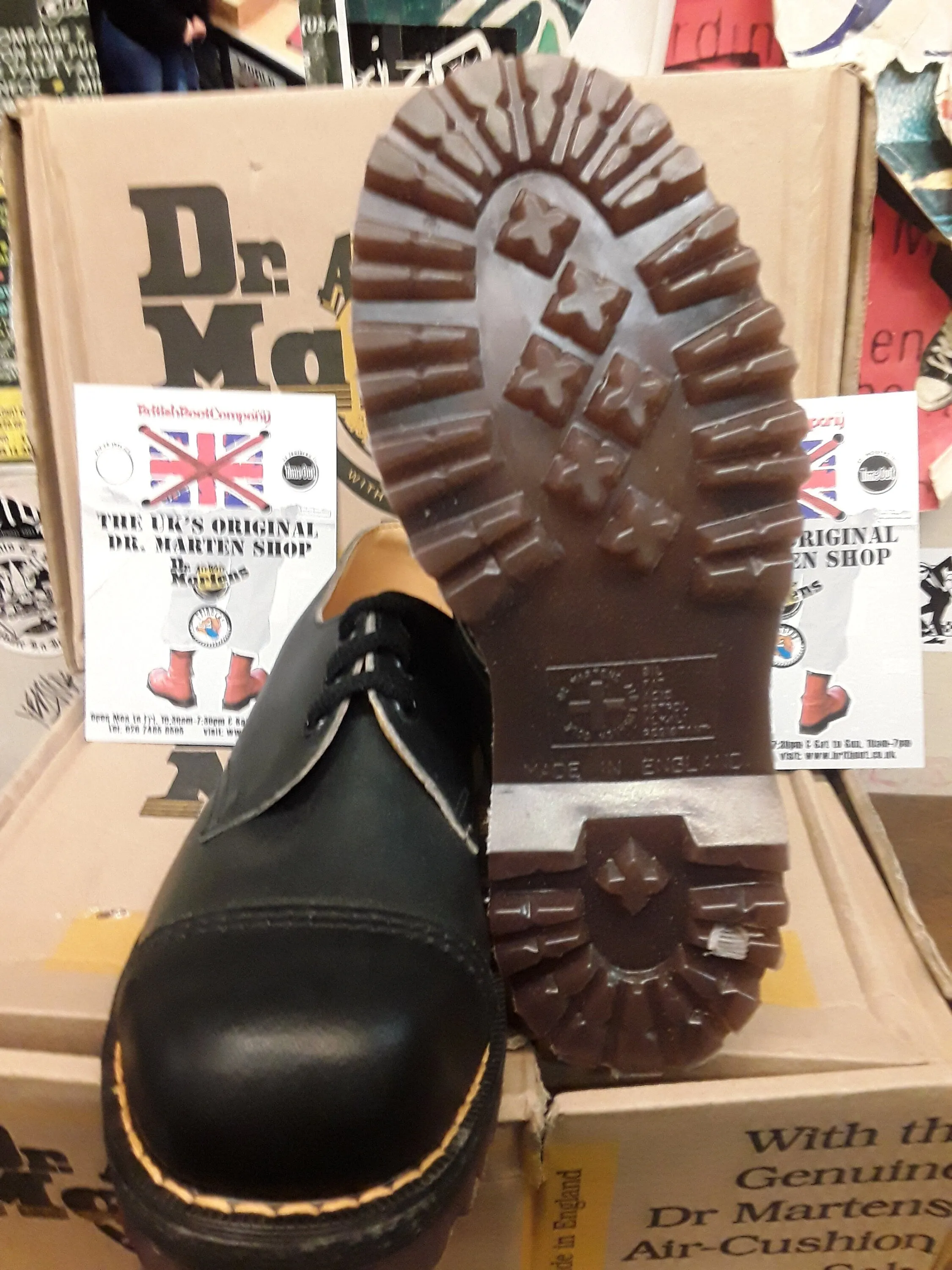 Dr Martens 7610 Ben Sole Made in England Size 4