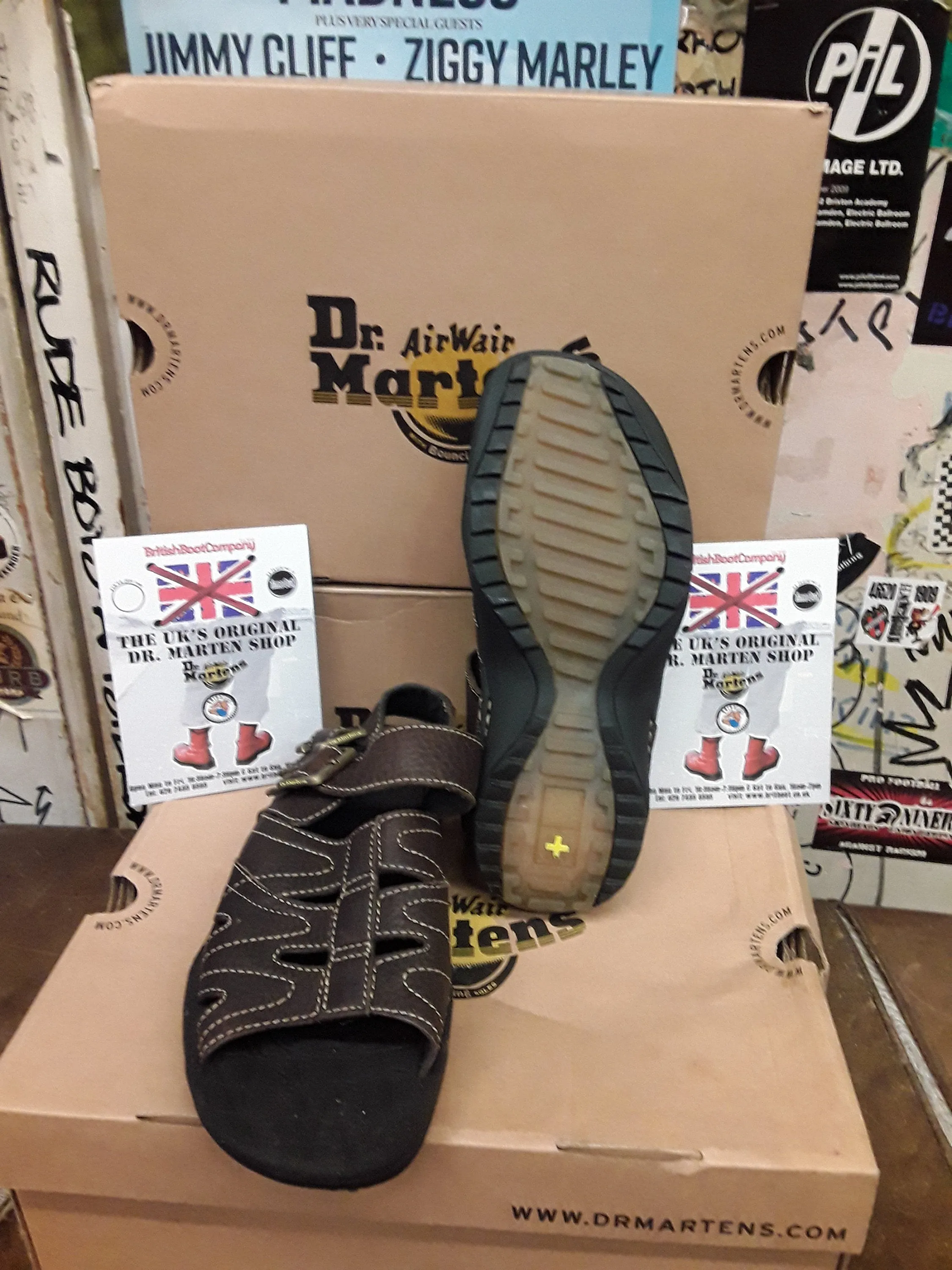 Dr Martens 8b27 Bark Sandal Size 7