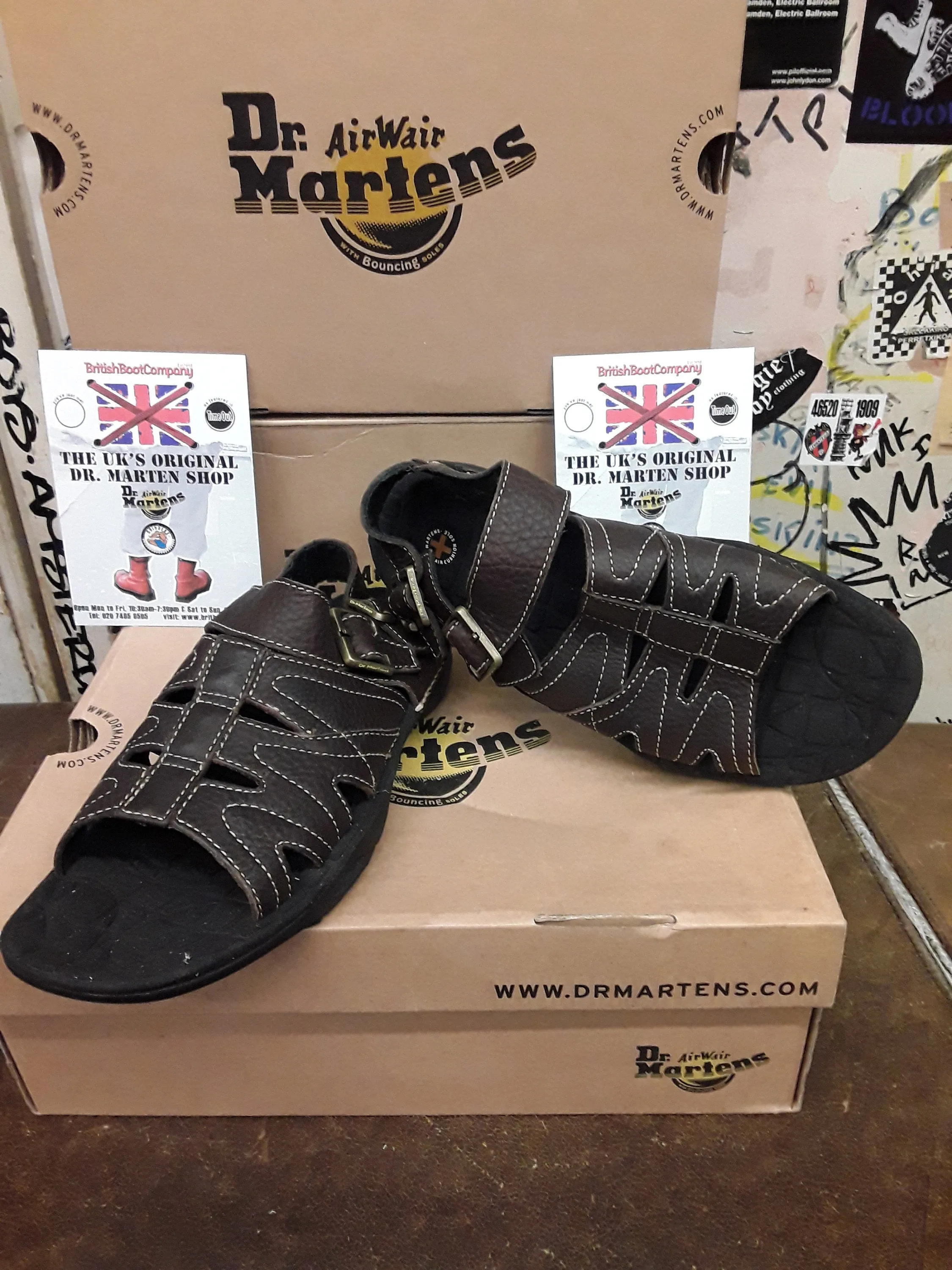 Dr Martens 8b27 Bark Sandal Size 7