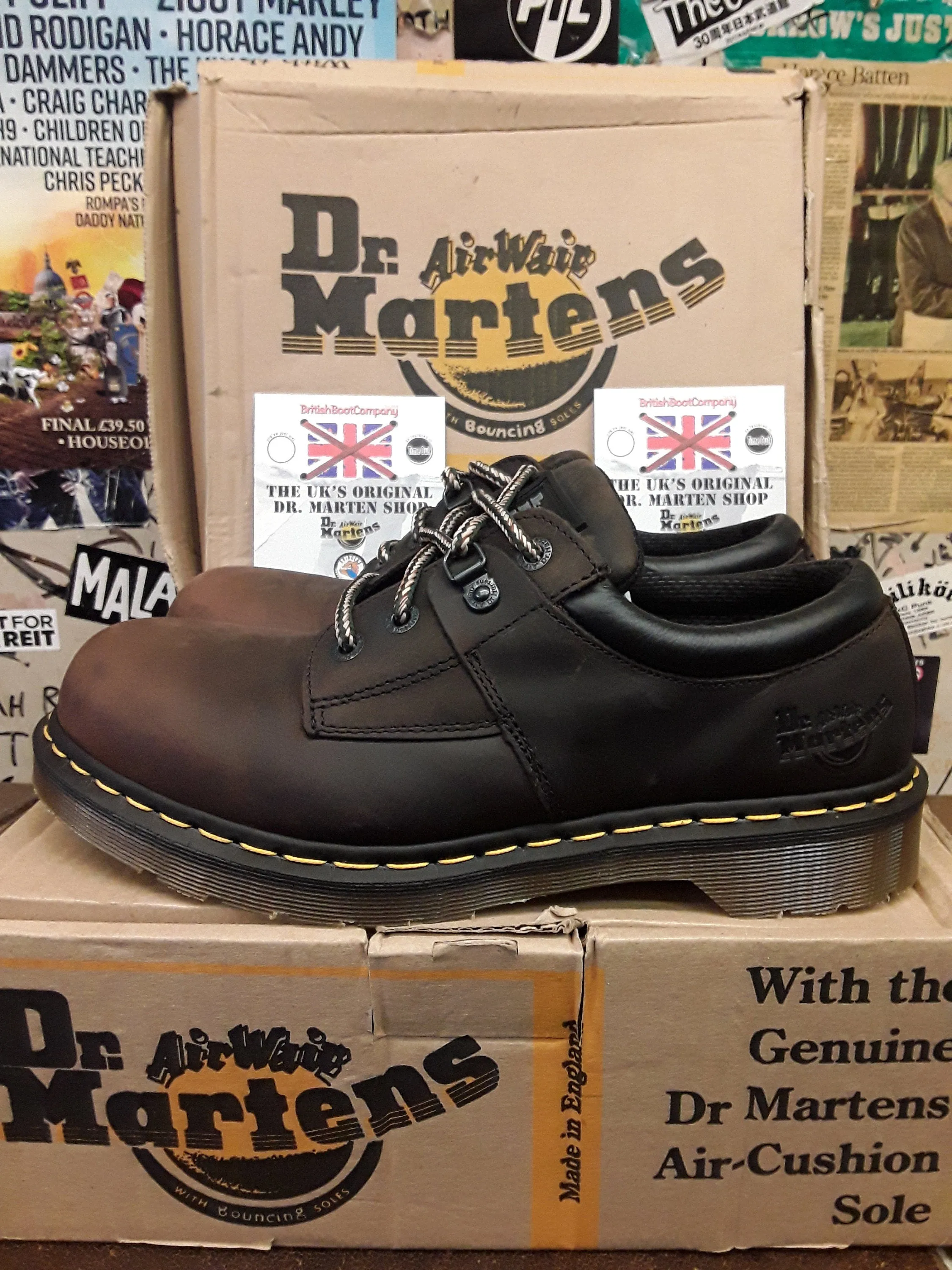 Dr Martens Made in England Industrial Gaucho 8933 Size 9