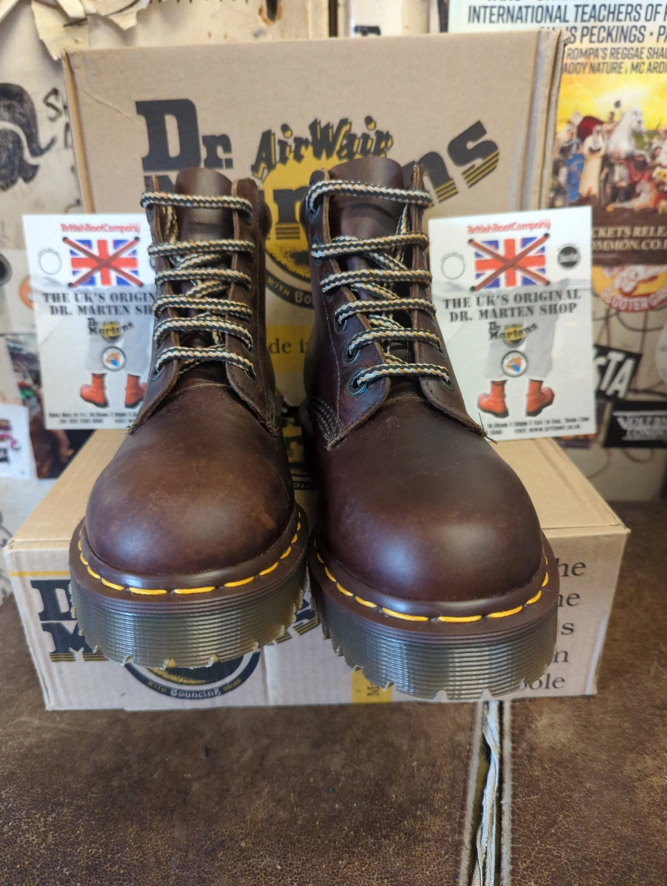 Dr Martens Tan Analine 8339 Bex Sole Made in England