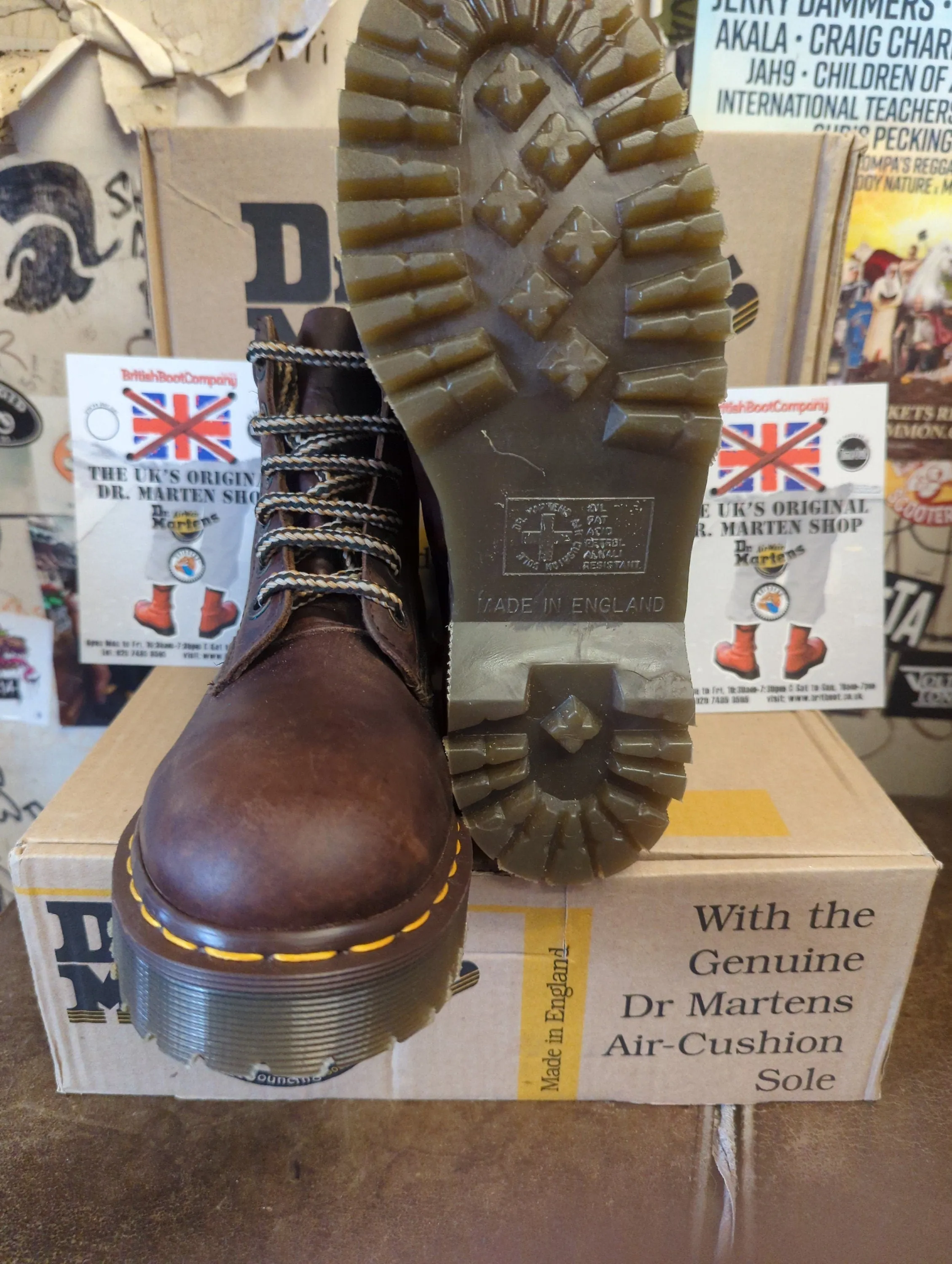 Dr Martens Tan Analine 8339 Bex Sole Made in England