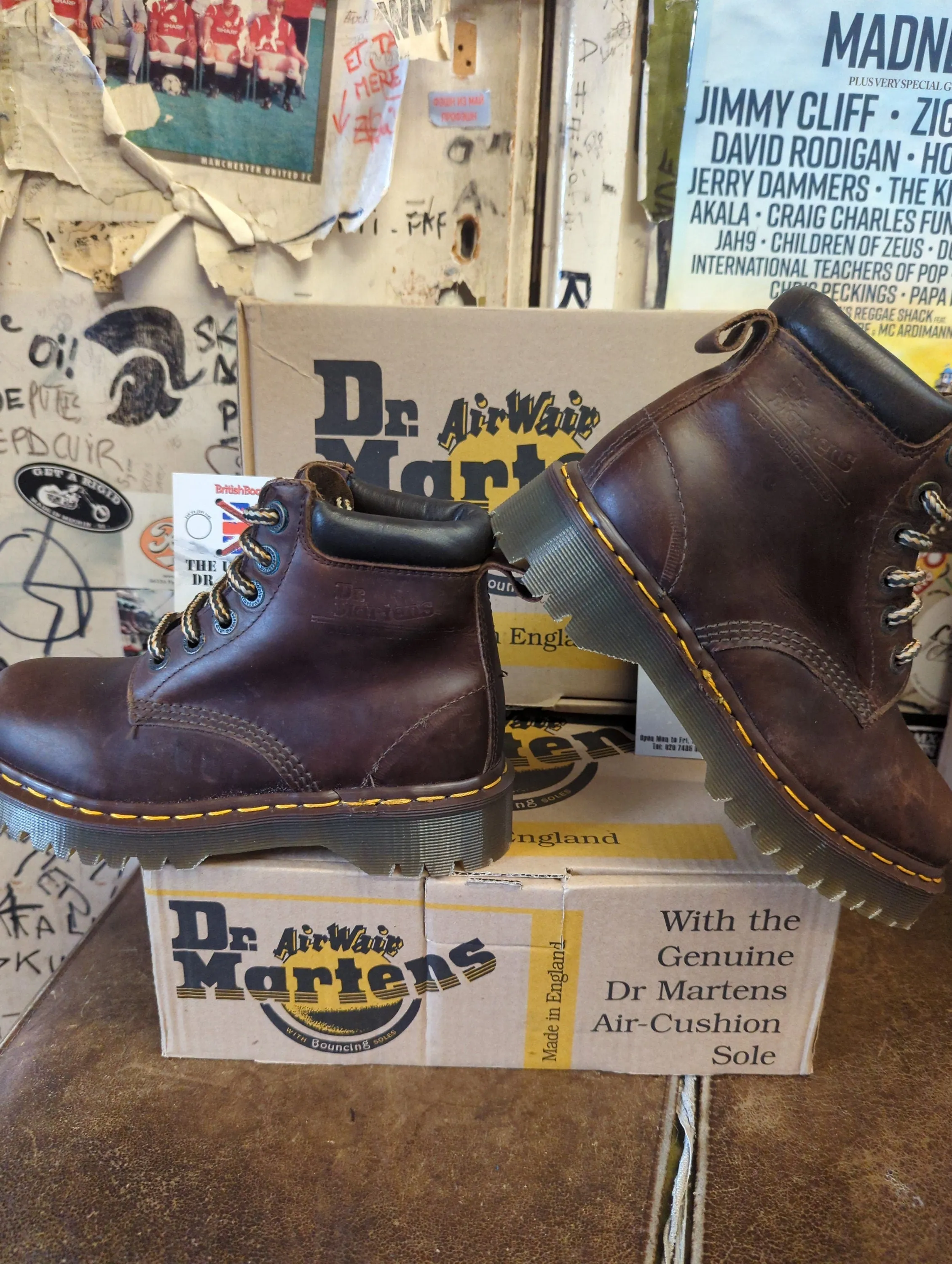 Dr Martens Tan Analine 8339 Bex Sole Made in England