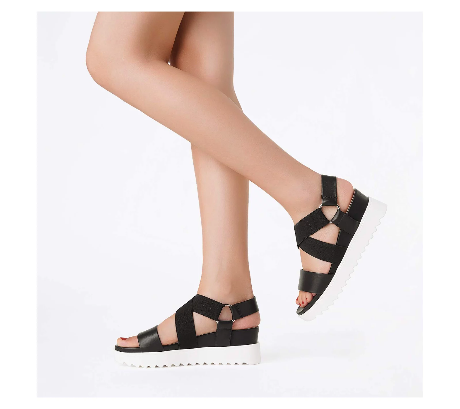 Dream Pairs Women's Platform Wedge Sandals- Chalie 5