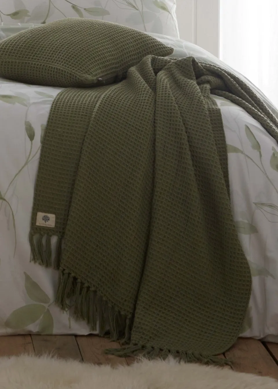 Drift Home Eliza Green Duvet Cover Set