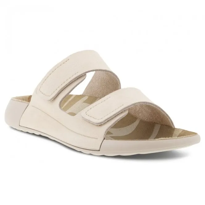 Ecco  Womens 2nd Cozmo W Flat Limestone Sandals 206823-02378