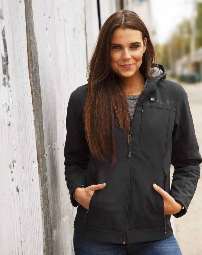 Fullerton Women’s Heated Jacket | Black