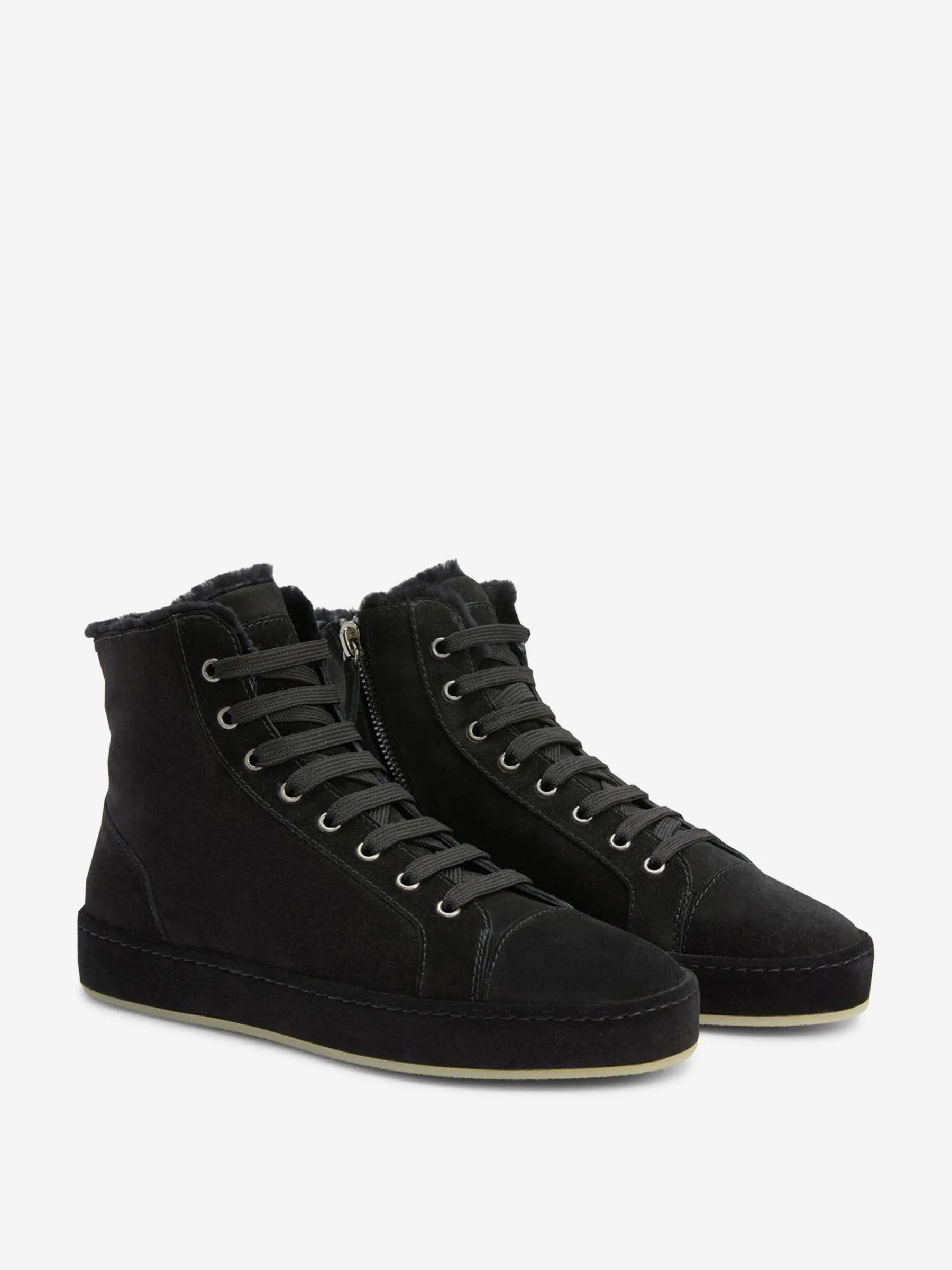 Giuseppe Zanotti Middle Velour Sneakers 