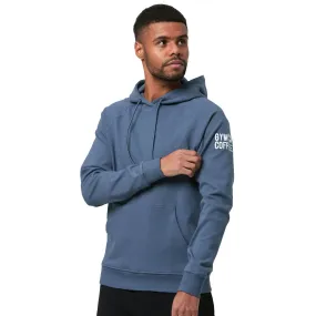 Gym+Coffee Chill Hoodie - Mens - Thunder Blue