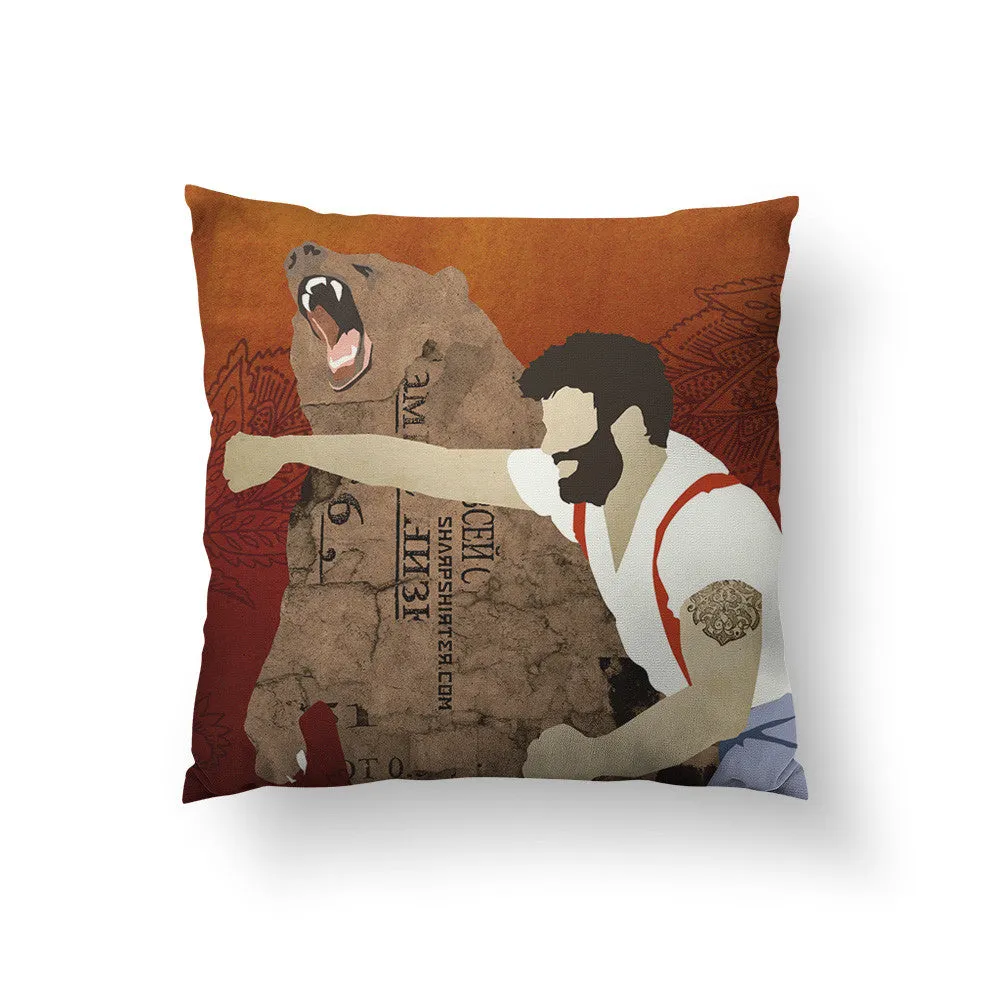 Haymaker Throw Pillow