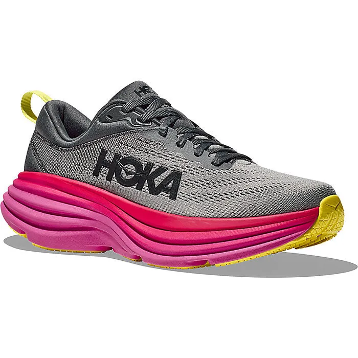 Hoka Bondi 8 Castlerock Strawberry Women's