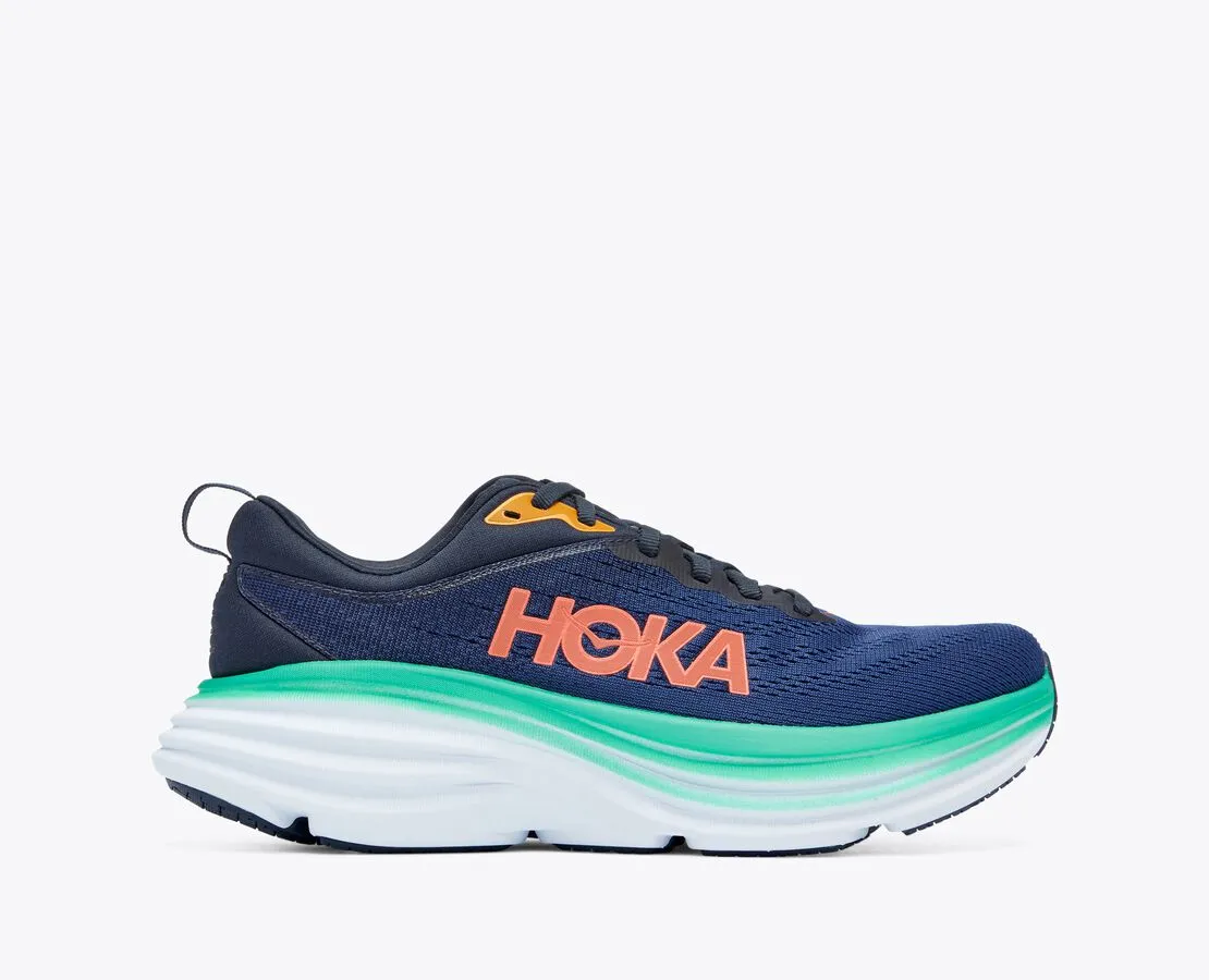 Hoka Bondi 8 Outer Space Bellwether Blue Women's