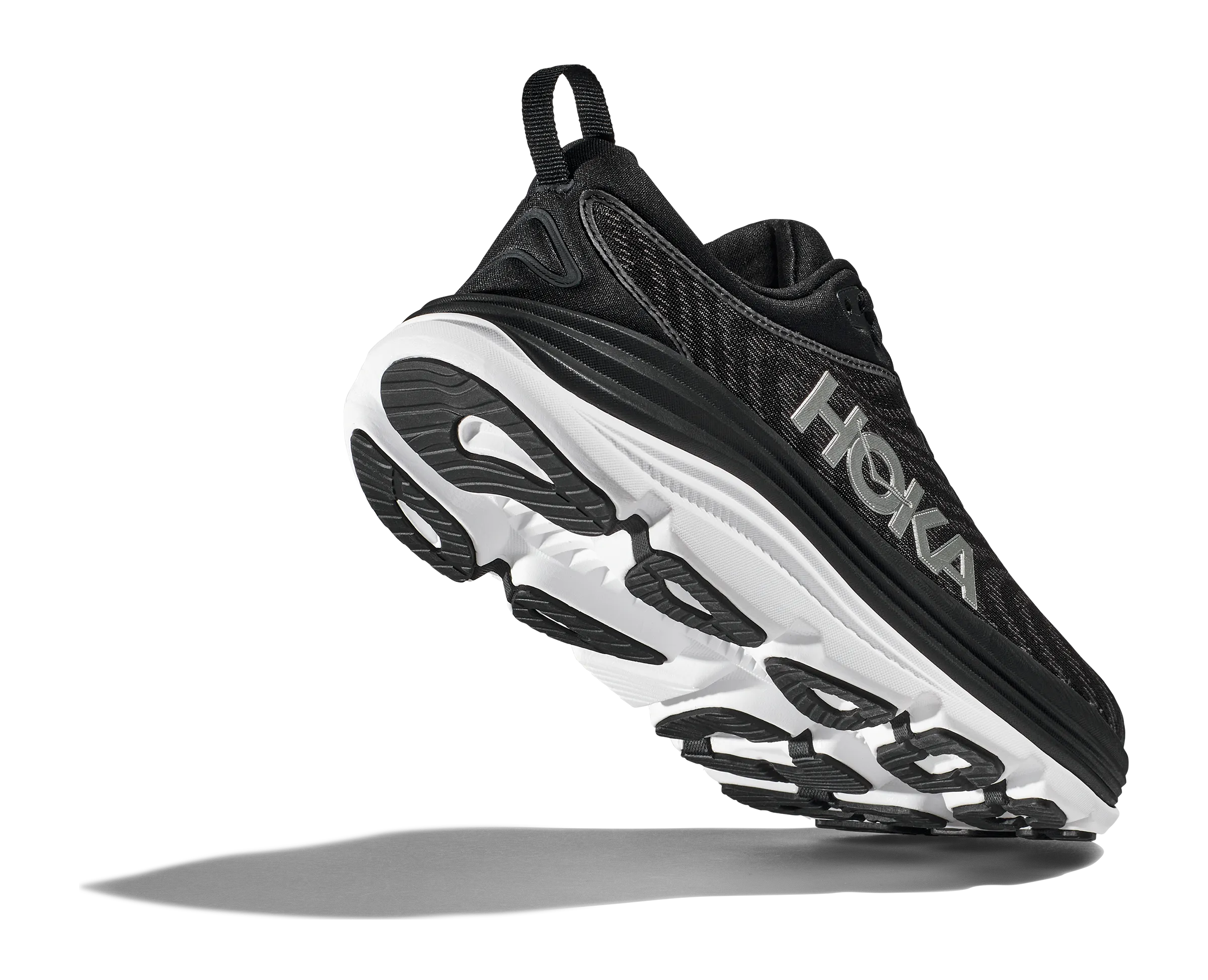 Hoka Gaviota 5 Black White Men's