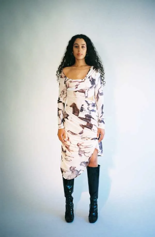 Horses Draped Dress