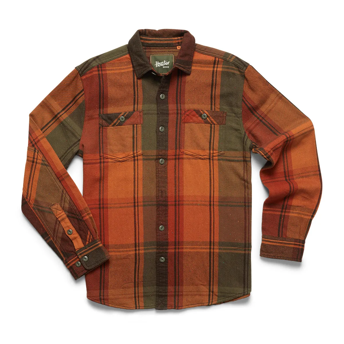 Howler Bros Rodanthe Blanket Flannel Killian Plaid : Hot Horizon