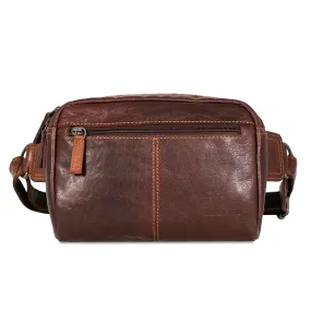 Jack Georges Voyager Large Travel Belt Bag 7109 Brown