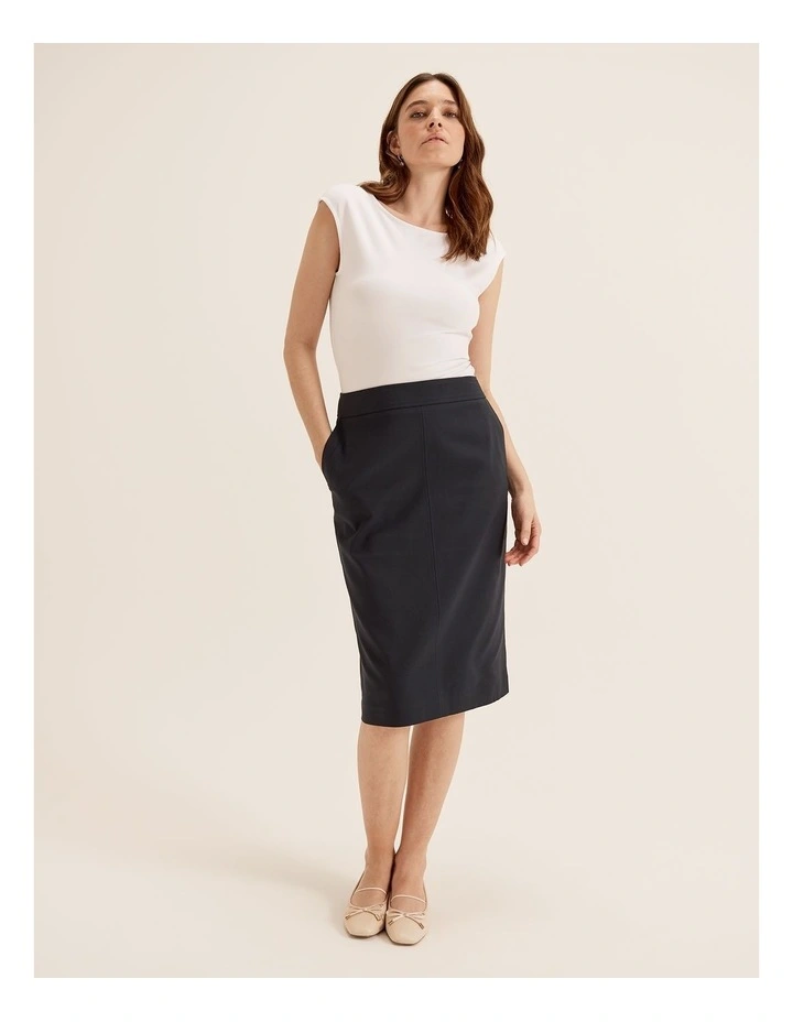 Jacqueline Skirt in Ink