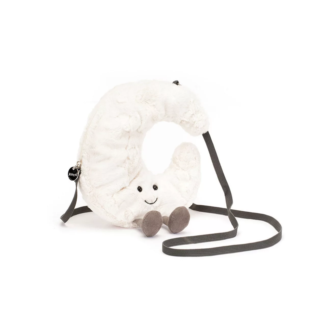 JELLYCAT Amuseable Moon Bag 27cm - White