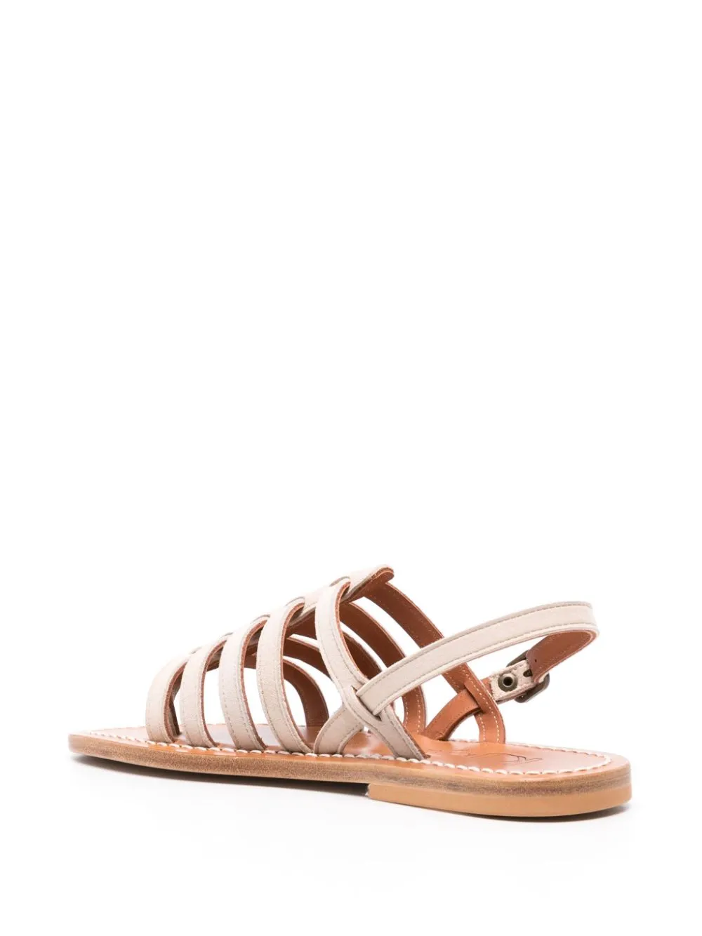 K Jacques St Tropez    K Jacques St Tropez Homere Leather Flat Sandals