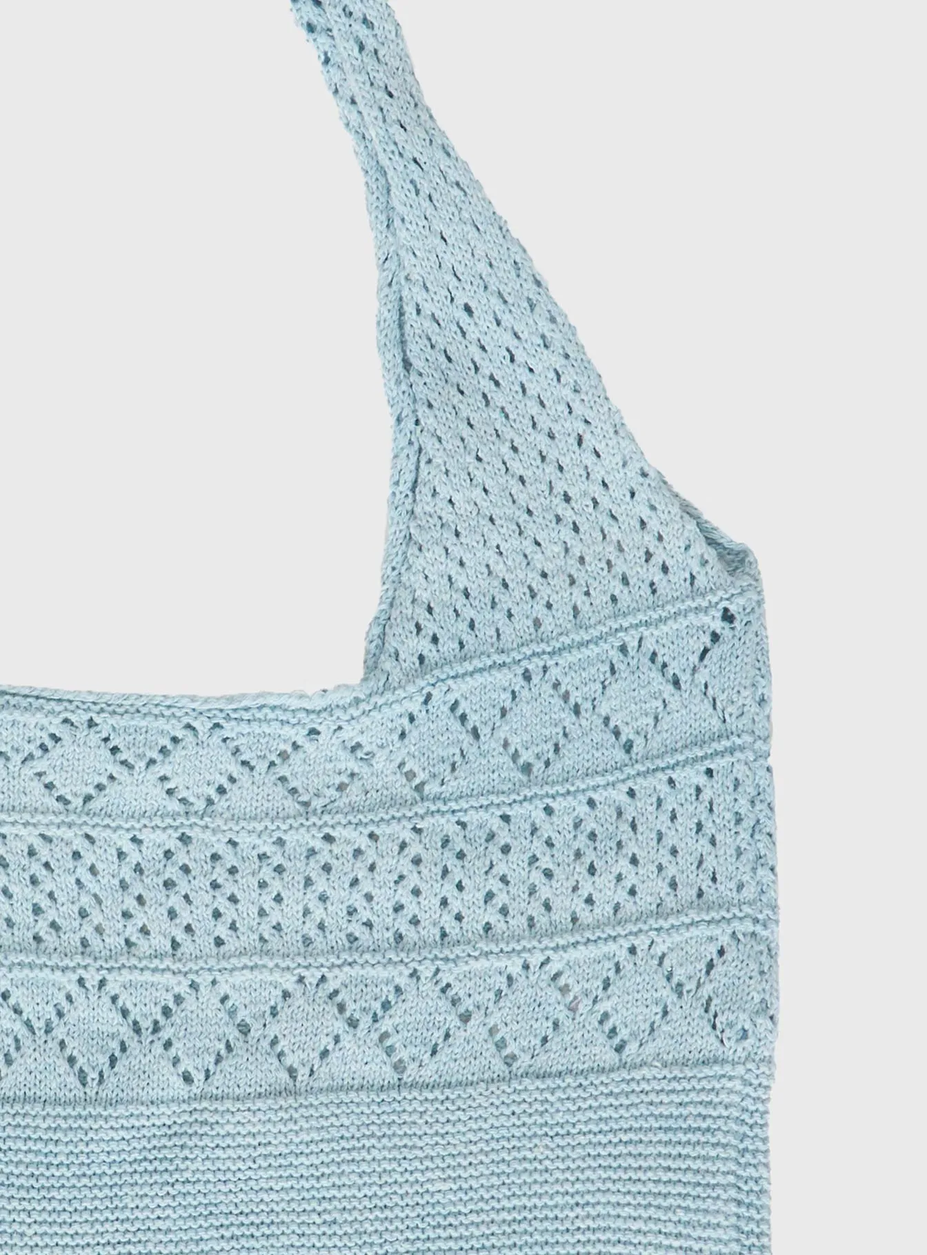 Kasen Crochet Bag Pastel Blue