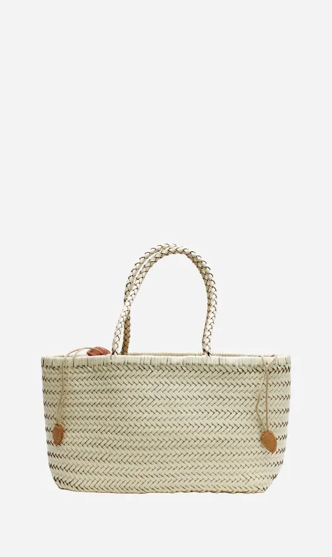  La Tribe      Amelia Woven Bag - Cream 