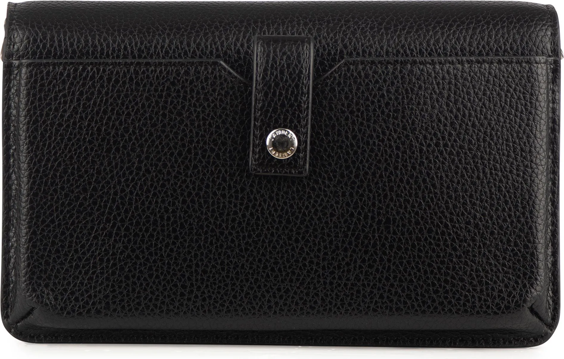 Lambert 2 In 1 Wallet Crossbody SLG Black Pebble