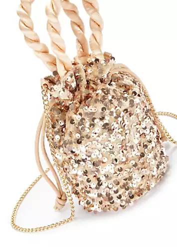 LASCANA Sequinned Shoulder Bag | Grattan