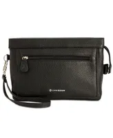 Macy's Giani Bernini Softy Leather Crossbody Wallet