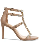 Macy's Thalia Sodi Women's Shyla Embellished Strappy Dress Sandals