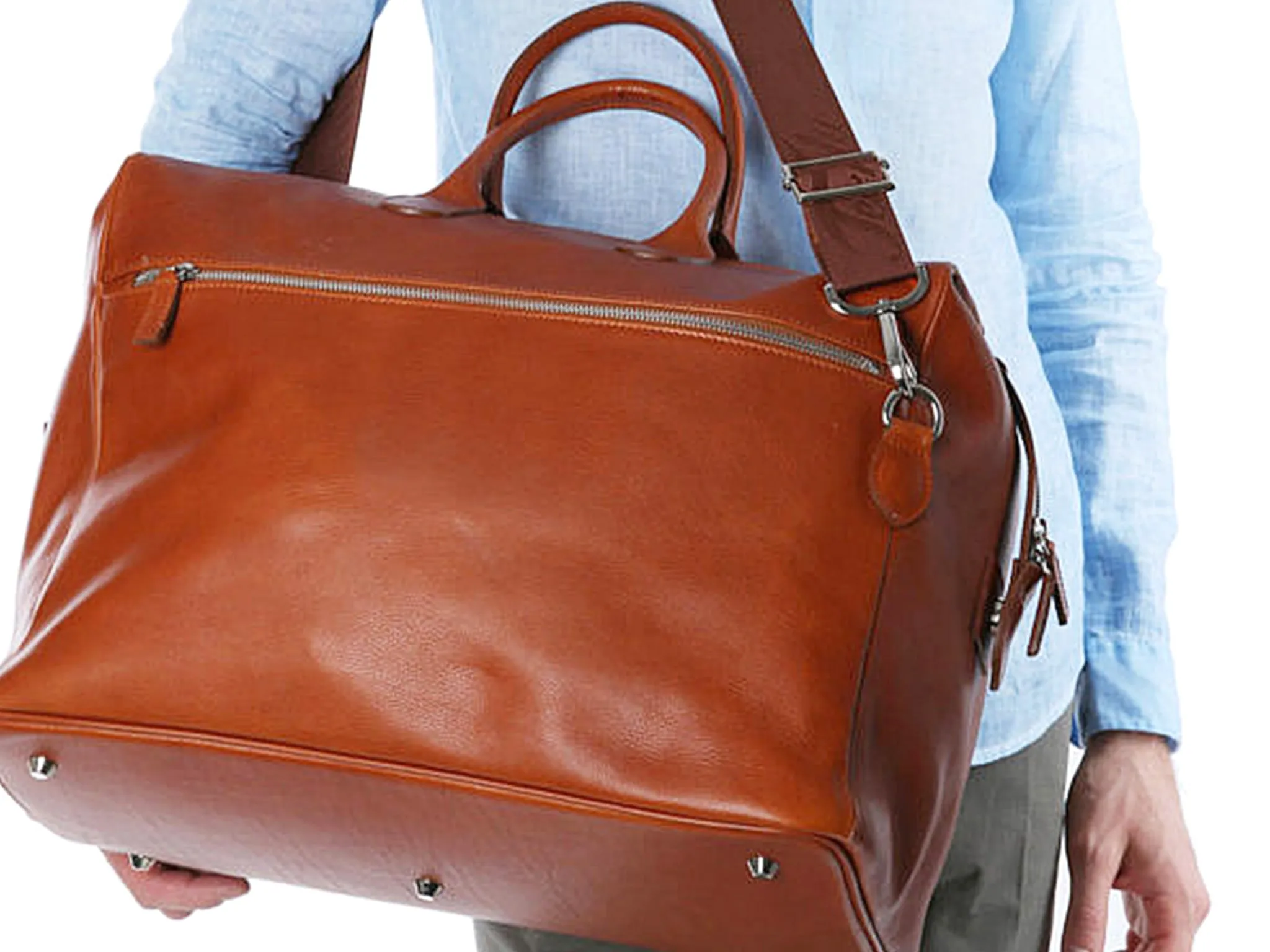 Marco Polo Executive Travel Bag Cognac