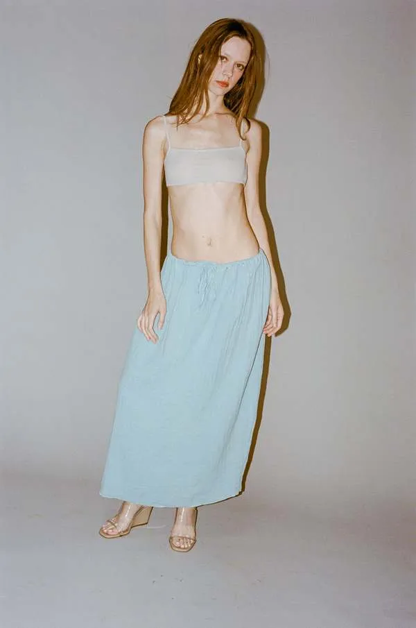 Max Skirt - Wuxi Blue