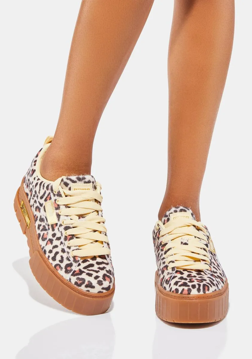 Mayze Leopard Platform Sneakers-