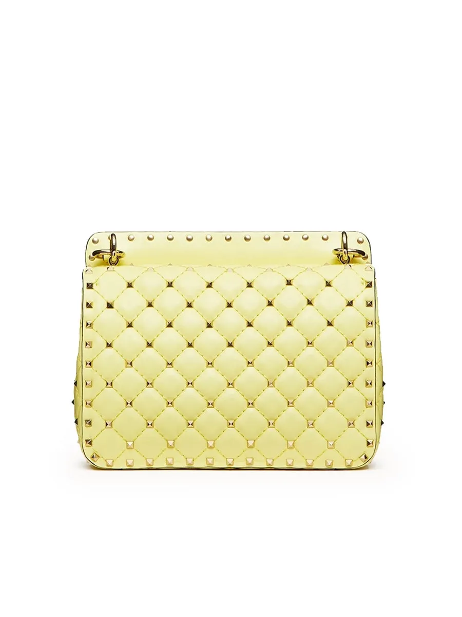 Medium Nappa Rockstud Spike Bag