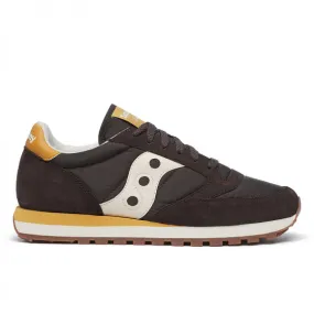 Men's Saucony Jazz Original Brown|Cream, Size 5.5M 