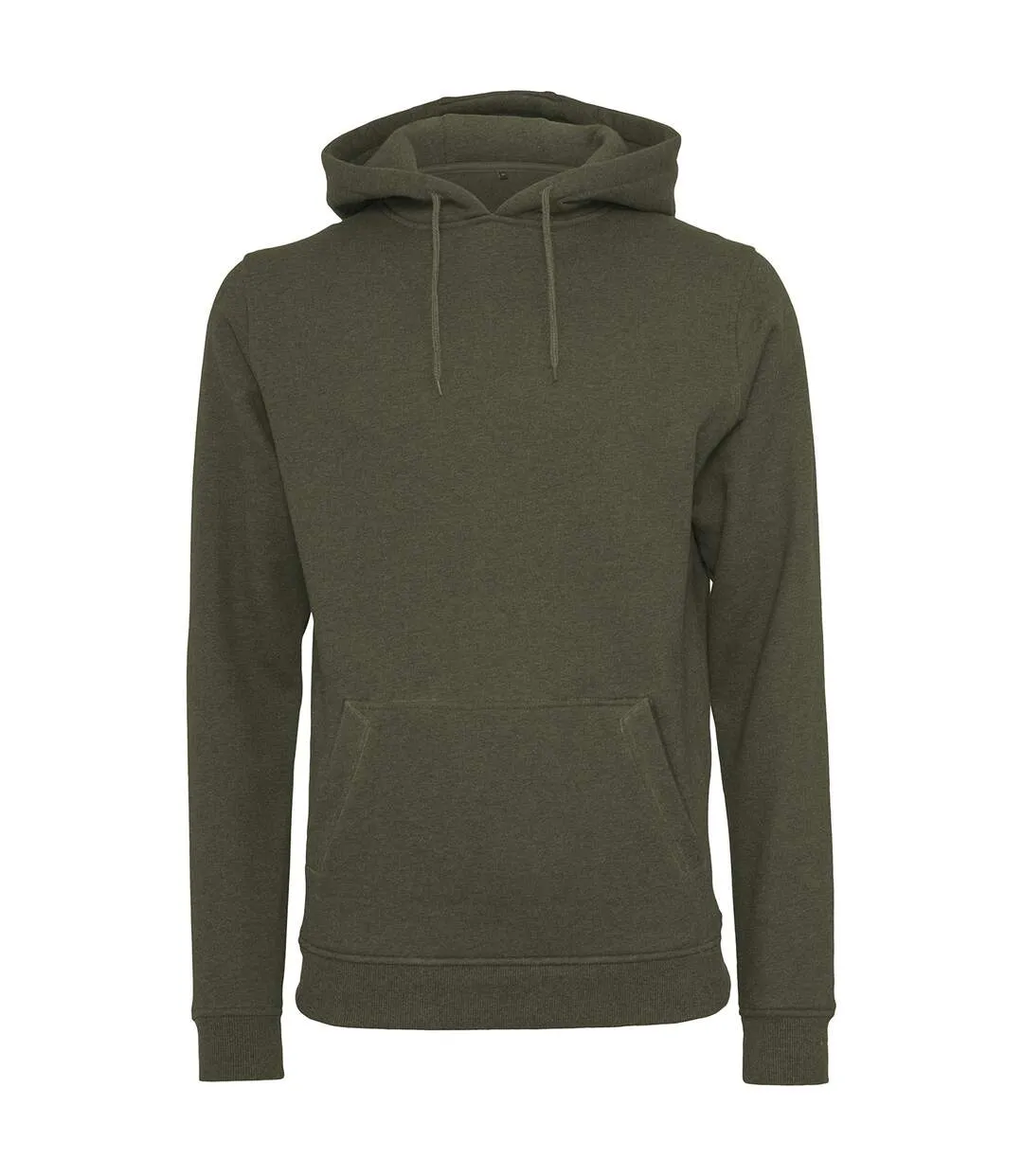 Mens heavyweight hoodie olive Build Your Brand