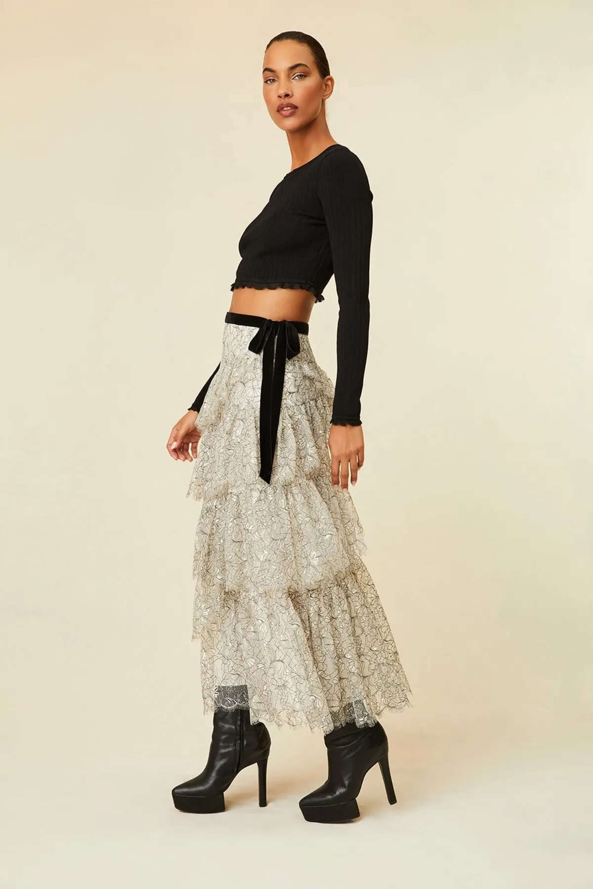 Merado Skirt - White Silhouette