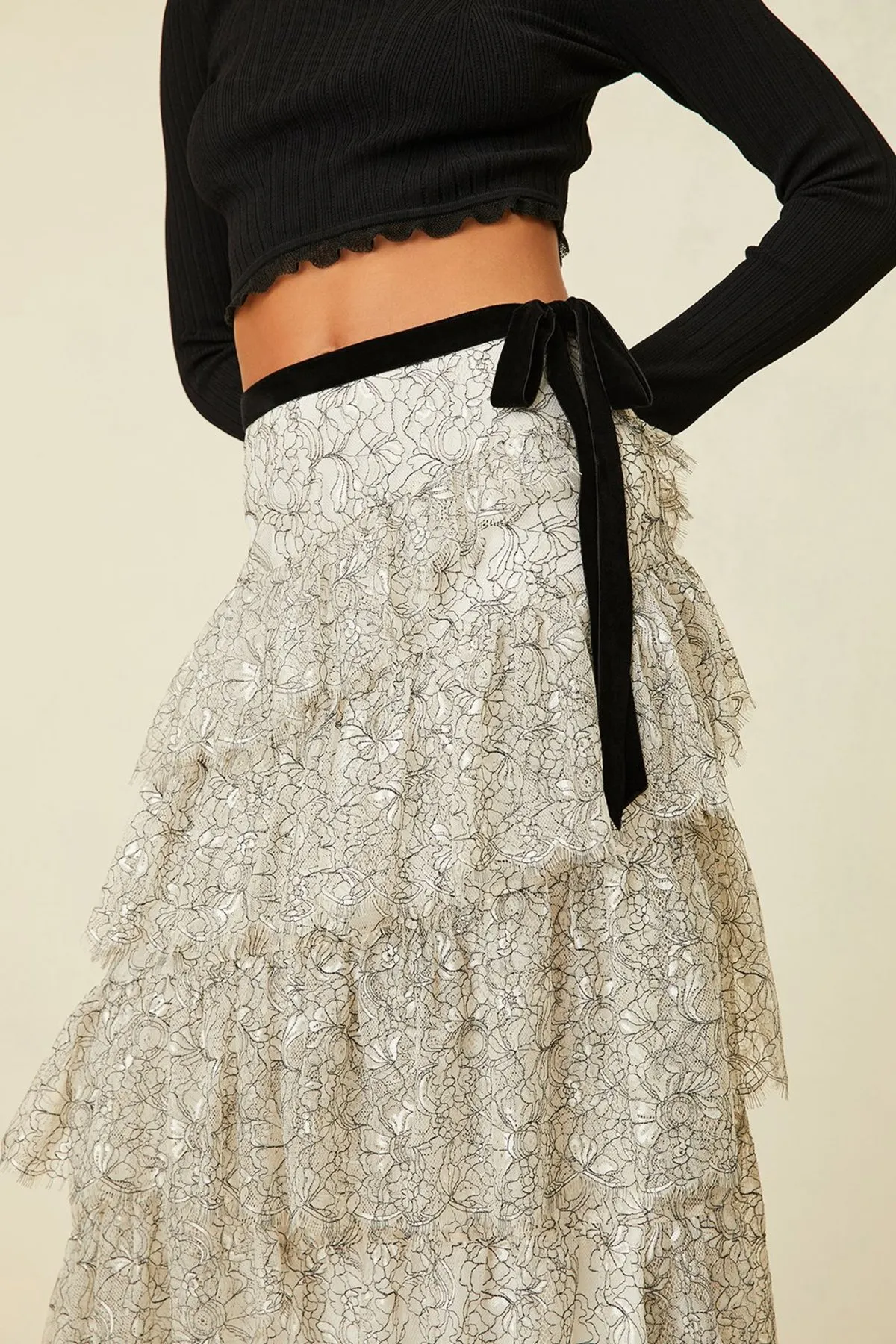 Merado Skirt - White Silhouette