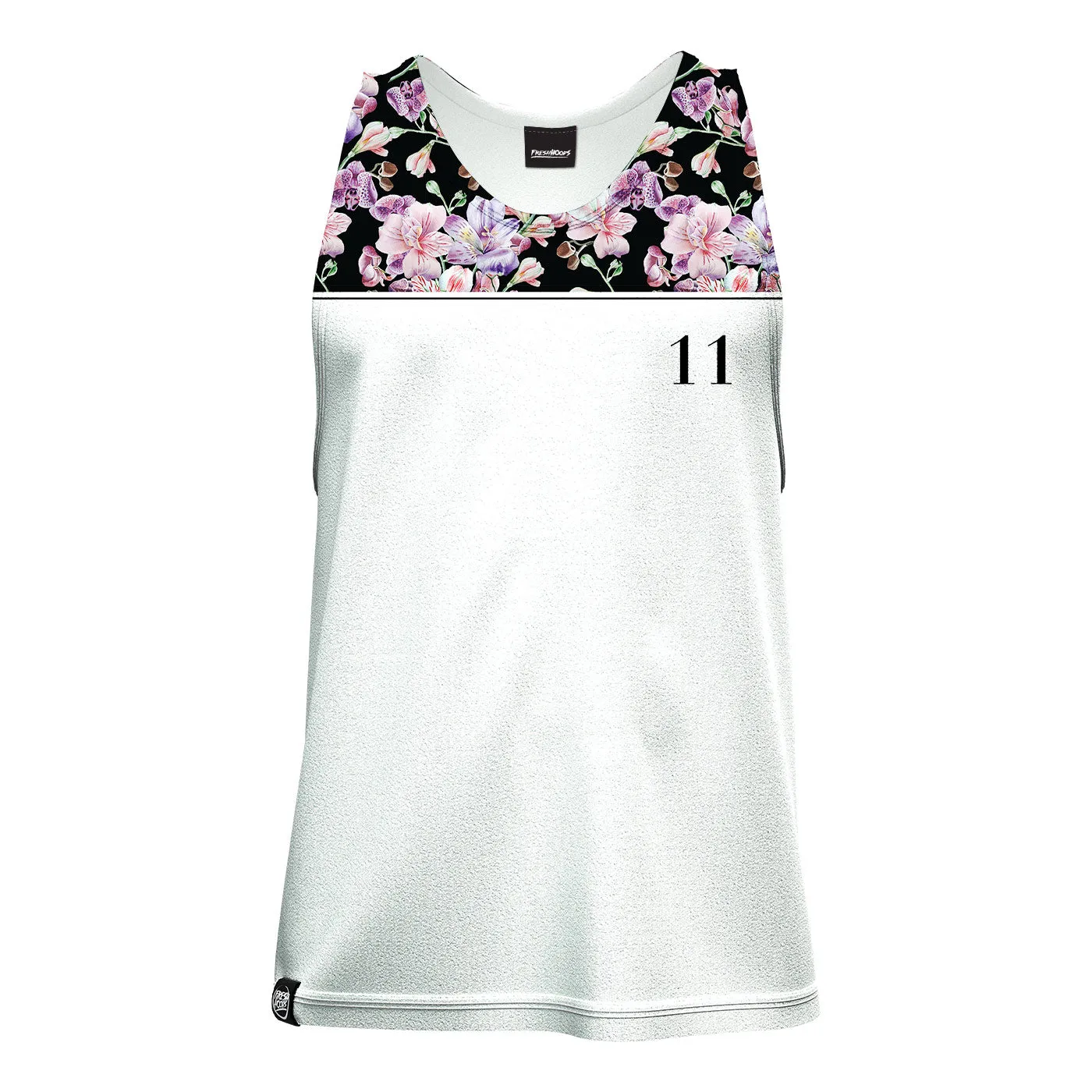 Midnight Pink Blossom Tank Top