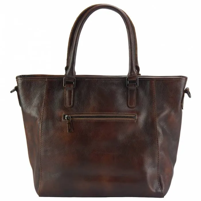 Modern Angles Everyday Leather Tote