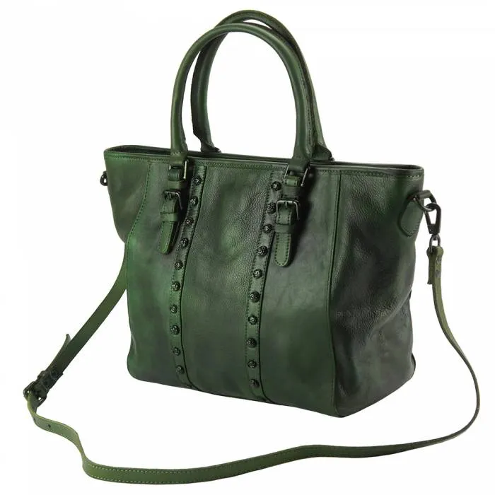 Modern Angles Everyday Leather Tote