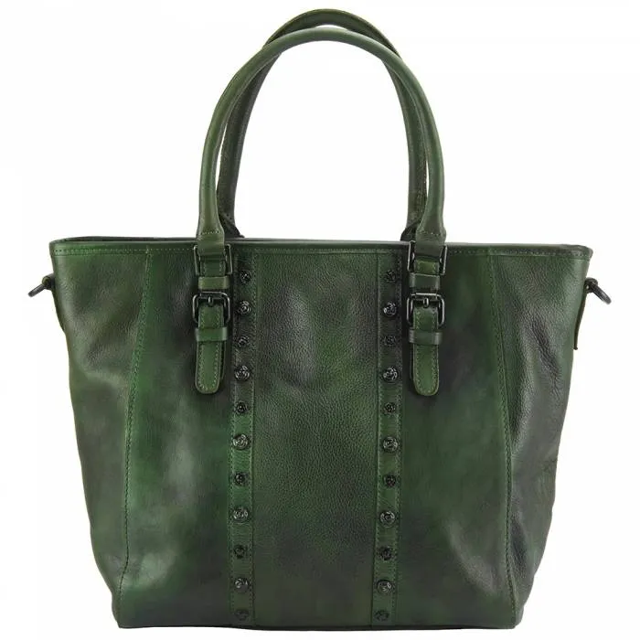 Modern Angles Everyday Leather Tote