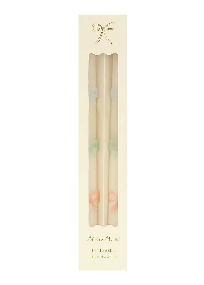 Multi Bow Taper Candles