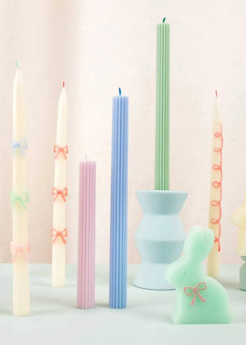 Multi Bow Taper Candles