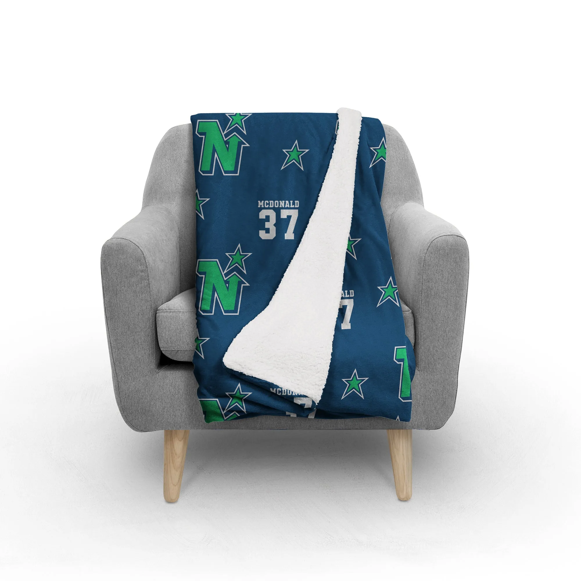 MUSKOKA NORTH STARS - Personalized Yummy Soft Blanket