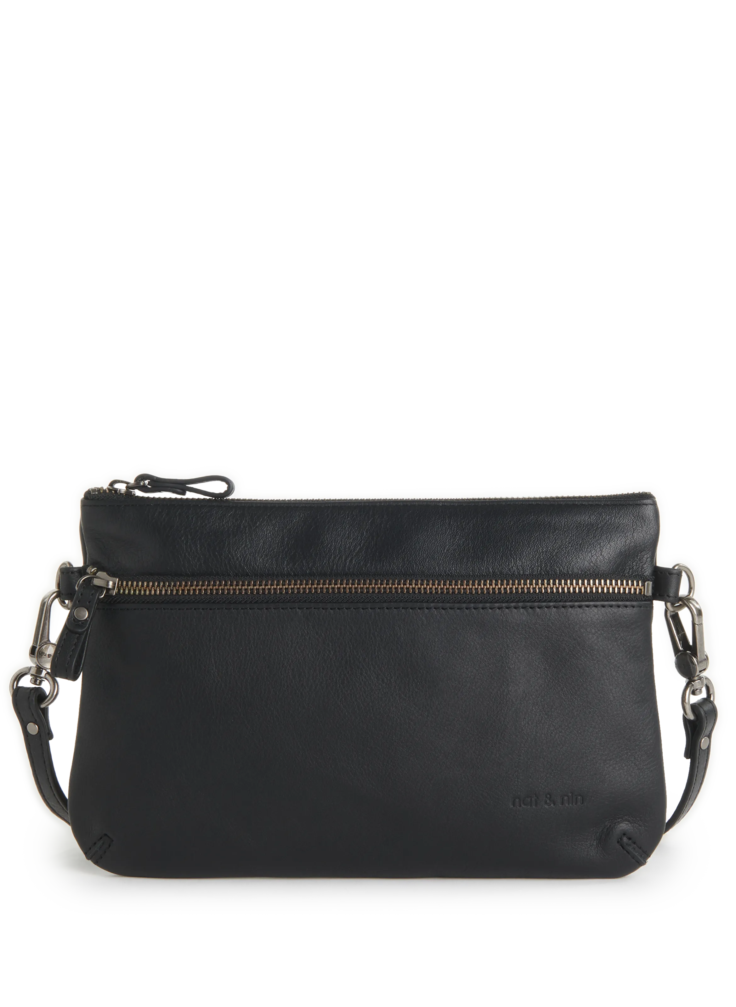 Nat & nin  Vicky pouch bag - Black