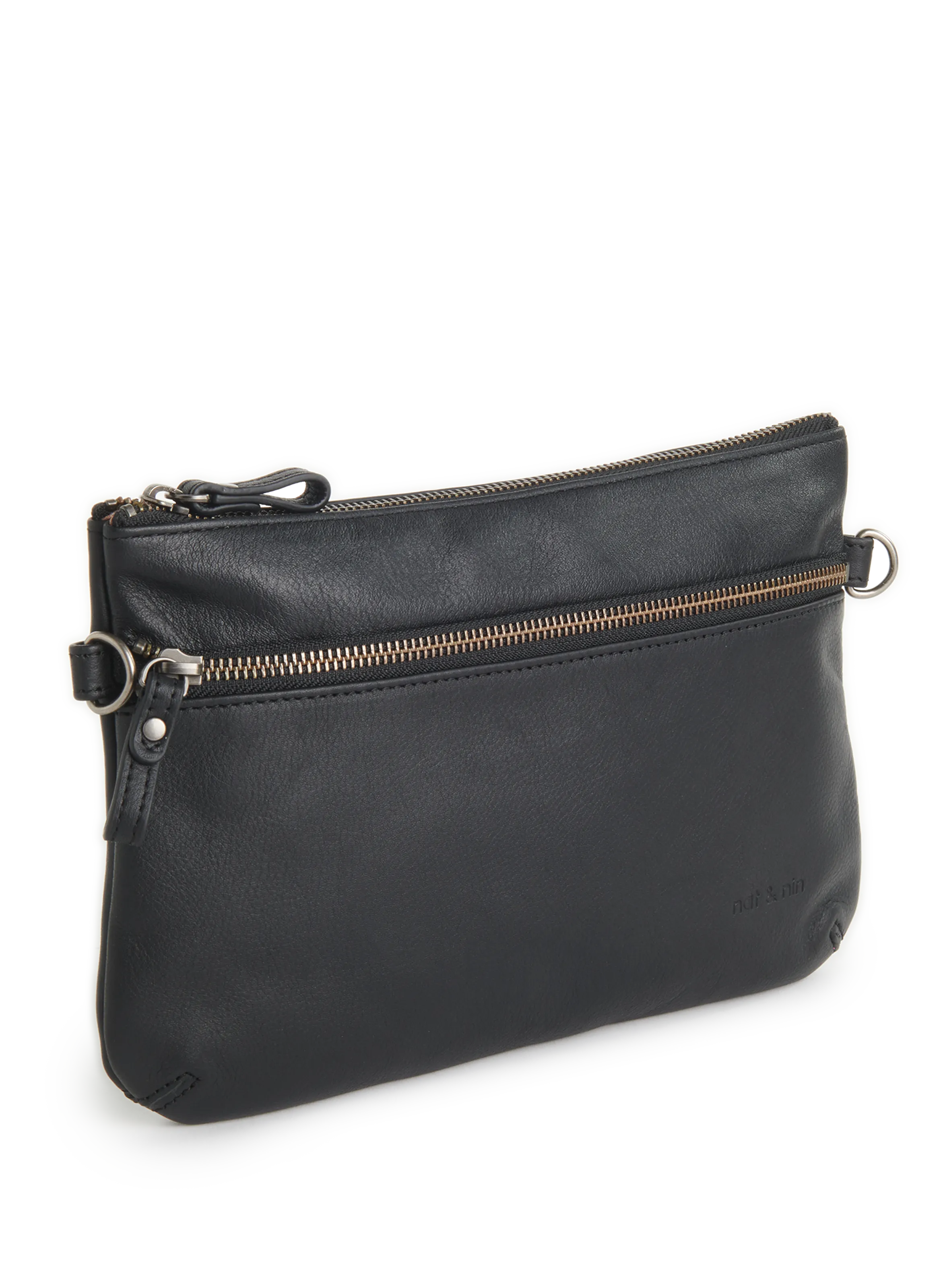 Nat & nin  Vicky pouch bag - Black