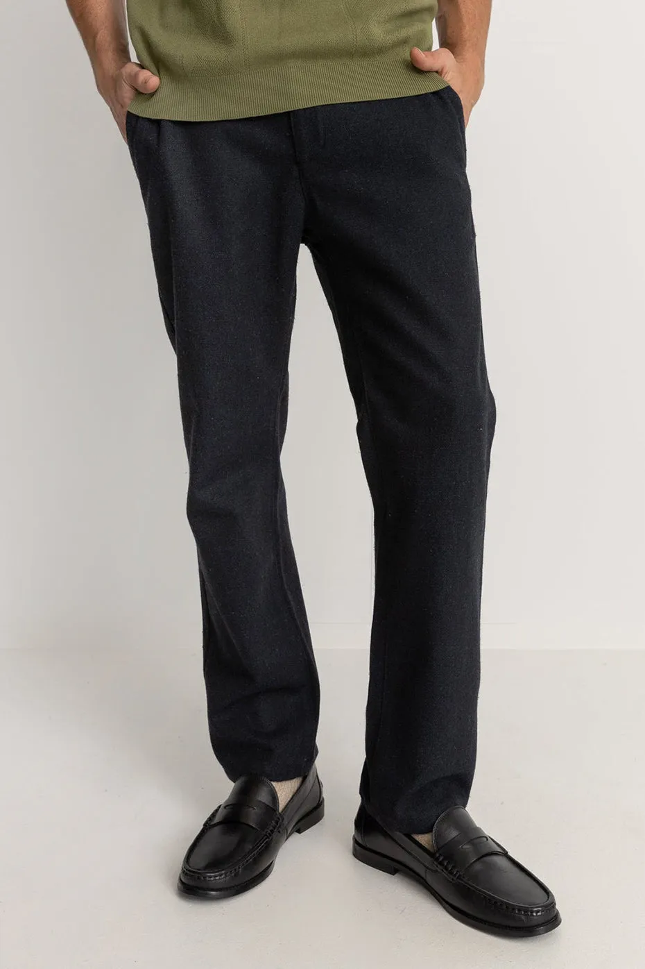 Navy Essential Trousers