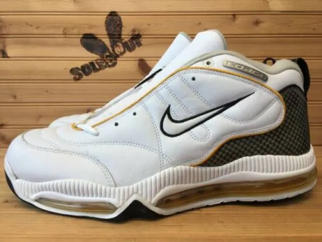 New 1999 Nike Air Aggress Force Max sz 16 White Yellow B...