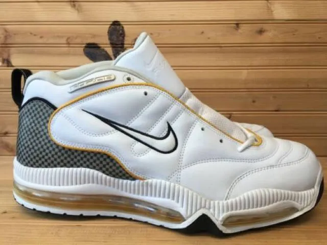 New 1999 Nike Air Aggress Force Max sz 16 White Yellow B...